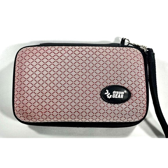 Dream GEAR Hard Case for Nintendo DS Red/Pink with Strap - Picture 1 of 8